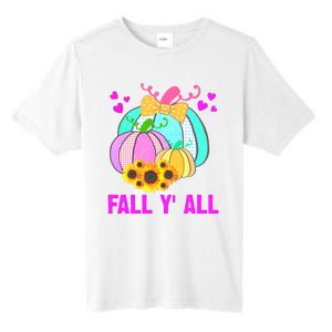 Fall Y'all Season Cute Gift For Her Tall Fusion ChromaSoft Performance T-Shirt