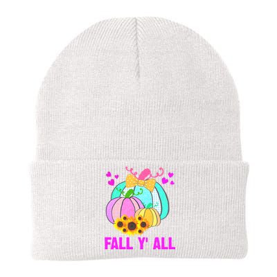 Fall Y'all Season Cute Gift For Her Knit Cap Winter Beanie