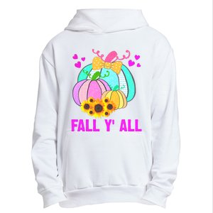 Fall Y'all Season Cute Gift For Her Urban Pullover Hoodie