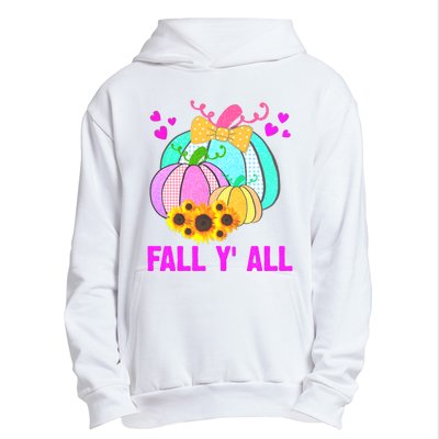 Fall Y'all Season Cute Gift For Her Urban Pullover Hoodie