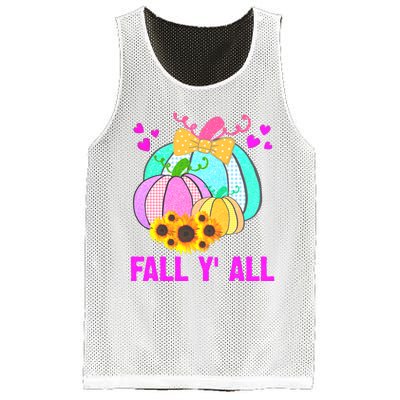 Fall Y'all Season Cute Gift For Her Mesh Reversible Basketball Jersey Tank