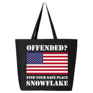 Find Your Safe Space Snowflake T Pro Trump 25L Jumbo Tote