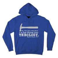 Fixing Your Theology Lutheran Calvinist Luther Christianity Funny Gift Hoodie