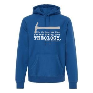 Fixing Your Theology Lutheran Calvinist Luther Christianity Funny Gift Premium Hoodie