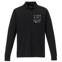 Funny You Think You Just Fell Out Of A Coconut Tree Meme Performance Long Sleeve Polo