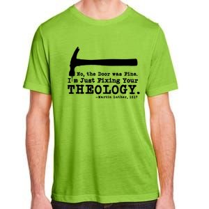 Fixing Your Theology Lutheran Calvinist Luther Christianity Gift Adult ChromaSoft Performance T-Shirt