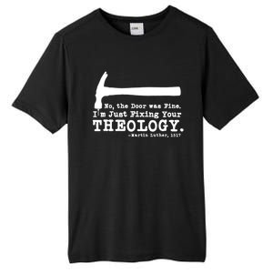 Fixing Your Theology Lutheran Calvinist Luther Christianity Gift Tall Fusion ChromaSoft Performance T-Shirt