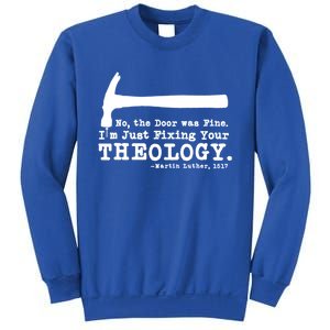 Fixing Your Theology Lutheran Calvinist Luther Christianity Gift Sweatshirt