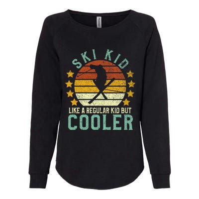 Funny Young Vintage Skier & Skiing Lover Cooler Womens California Wash Sweatshirt