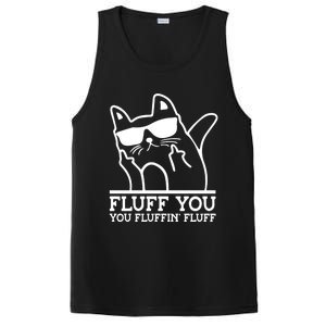 Fluff You You Fluffin Fluff Cat Owner Cat Trainer Pet Animal Gift PosiCharge Competitor Tank