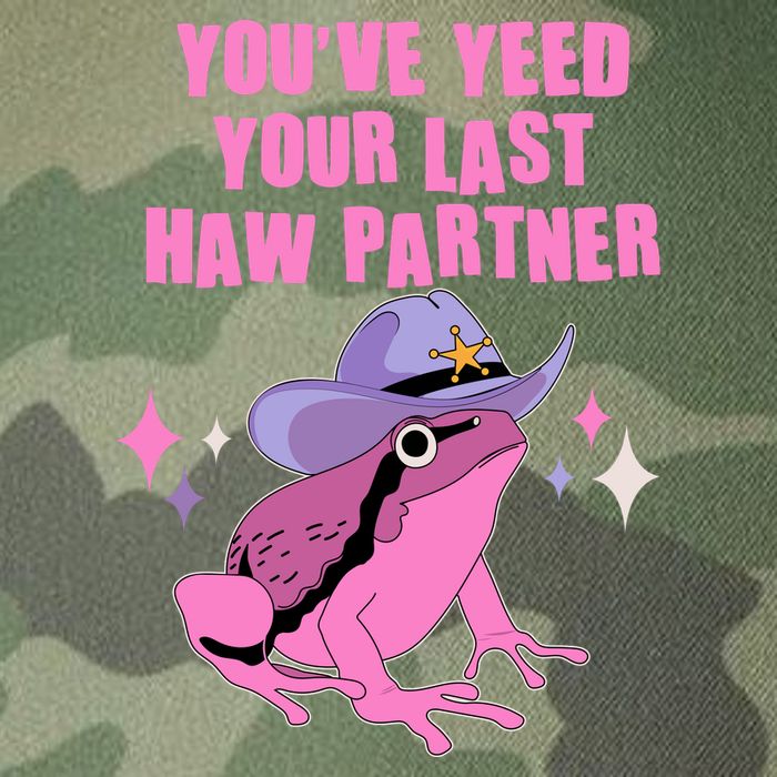 Funny Youve Yeed Your Last Haw Partner Cowboy Fog Legacy Tie Dye Trucker Hat