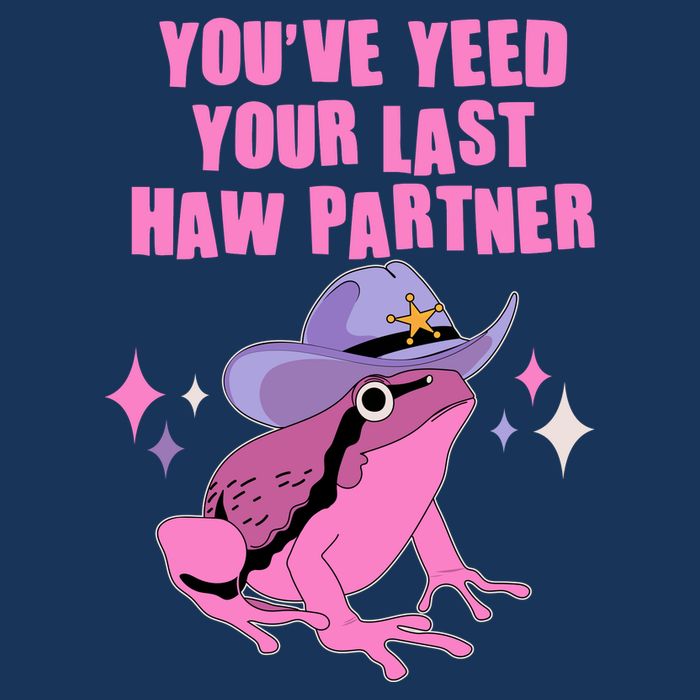 Funny Youve Yeed Your Last Haw Partner Cowboy Fog T-Shirt