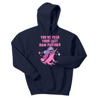 Funny Youve Yeed Your Last Haw Partner Cowboy Fog Kids Hoodie