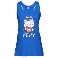 Fluff You You Fluffin Fluff Cat Meaningful Gift Ladies Essential Flowy Tank