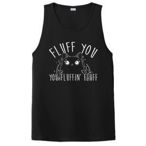 Fluff You You Fluffin Fluff Funny Cat Kitten Gift PosiCharge Competitor Tank