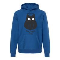 Fluff You You Fluffin Fluff Funny Cat Gift Premium Hoodie