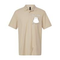 Fluff You You Fluffin' Fluff Funny Cat Kitten Softstyle Adult Sport Polo