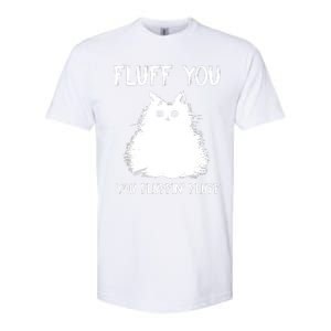 Fluff You You Fluffin' Fluff Funny Cat Kitten Softstyle CVC T-Shirt