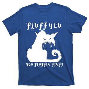 Fluff You You Fluffin' Fluff Gift Funny Cat Kitten Meaningful Funny Gift T-Shirt