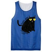 Fluff You You Fluffin Fluff Funny Cat Gift Mesh Reversible Basketball Jersey Tank