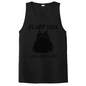 Fluff You You Fluffin Fluff Funny Cat Kitten PosiCharge Competitor Tank