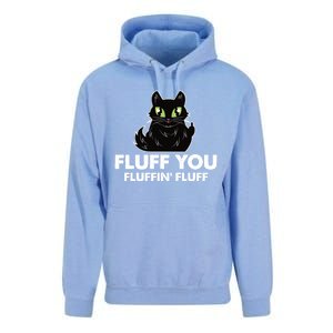 Fluff You You Fluffin Fluff Gift Funny Kitten Love Cat Gift Unisex Surf Hoodie