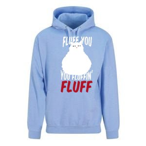 Fluff You You Fluffin' Fluff Funny Cat Kitten Lovers Pet Cat Gift Unisex Surf Hoodie