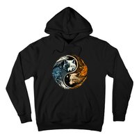 Fun Yin Yang Wolf Yin Yang Hoodie