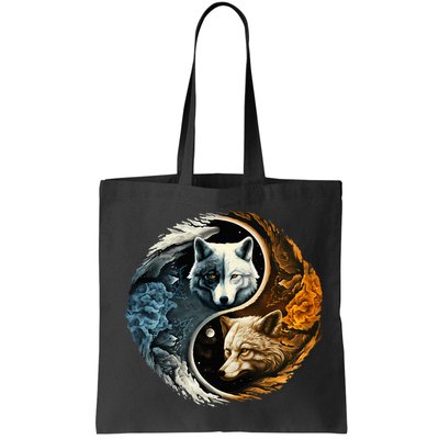 Fun Yin Yang Wolf Yin Yang Bag