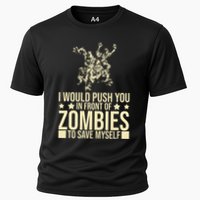 Funny Zombie Apocalypse Survivor Living Dead Zombies Cooling Performance Crew T-Shirt
