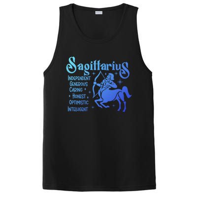 Funny Zodiac Astrology Sagittarius Horoscope Gift PosiCharge Competitor Tank