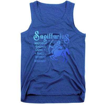 Funny Zodiac Astrology Sagittarius Horoscope Gift Tank Top