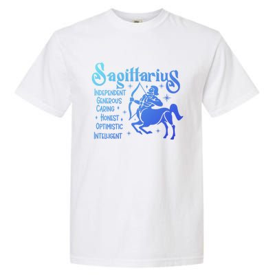 Funny Zodiac Astrology Sagittarius Horoscope Gift Garment-Dyed Heavyweight T-Shirt