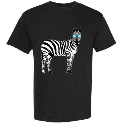 Funny Zoo Animal Africa Gift Zebra Garment-Dyed Heavyweight T-Shirt