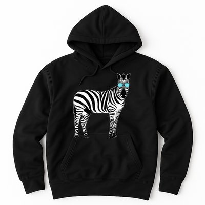 Funny Zoo Animal Africa Gift Zebra Hoodie