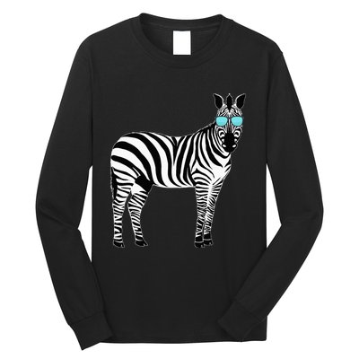 Funny Zoo Animal Africa Gift Zebra Long Sleeve Shirt