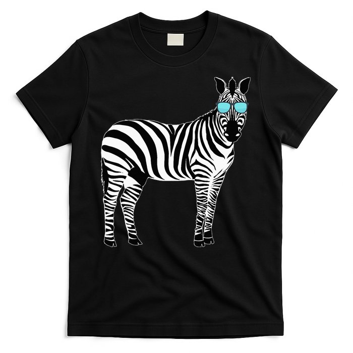 Funny Zoo Animal Africa Gift Zebra T-Shirt