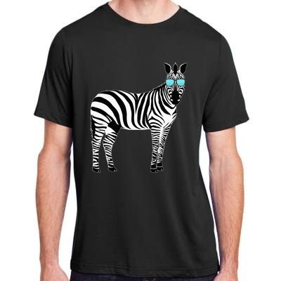 Funny Zoo Animal Africa Gift Zebra Adult ChromaSoft Performance T-Shirt