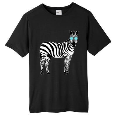 Funny Zoo Animal Africa Gift Zebra Tall Fusion ChromaSoft Performance T-Shirt