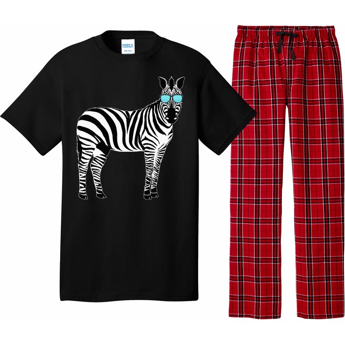 Funny Zoo Animal Africa Gift Zebra Pajama Set