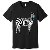 Funny Zoo Animal Africa Gift Zebra Premium T-Shirt