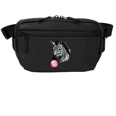 Funny Zebra Bubblegum Crossbody Pack