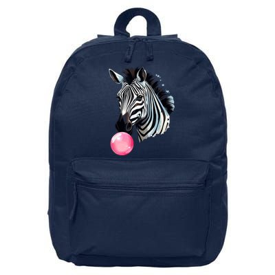 Funny Zebra Bubblegum 16 in Basic Backpack