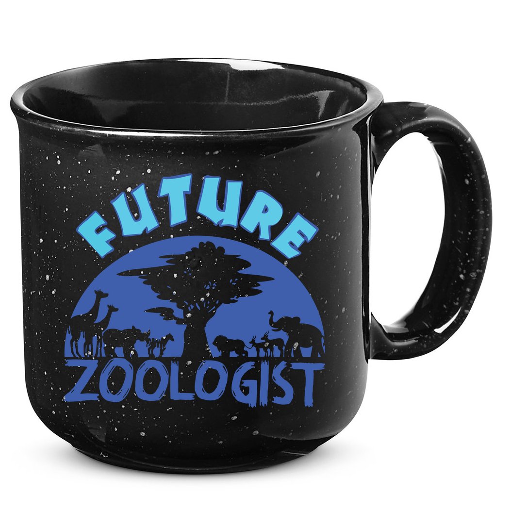 Future Zoologist Cute Zoology Students Funny Zoo Keeper Gift 15oz Campfire Ceramic Mug