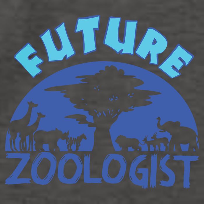 Future Zoologist Cute Zoology Students Funny Zoo Keeper Gift Vector Backpack