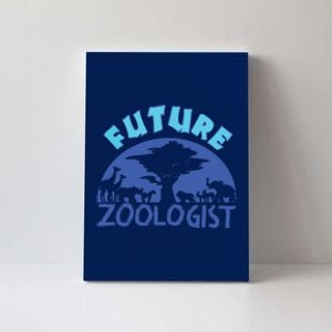 Future Zoologist Cute Zoology Students Funny Zoo Keeper Gift Canvas