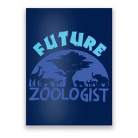 Future Zoologist Cute Zoology Students Funny Zoo Keeper Gift Poster