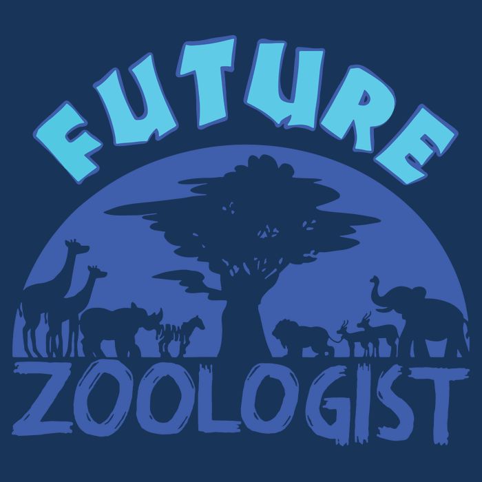 Future Zoologist Cute Zoology Students Funny Zoo Keeper Gift Poster