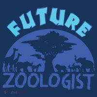 Future Zoologist Cute Zoology Students Funny Zoo Keeper Gift Baby Bodysuit
