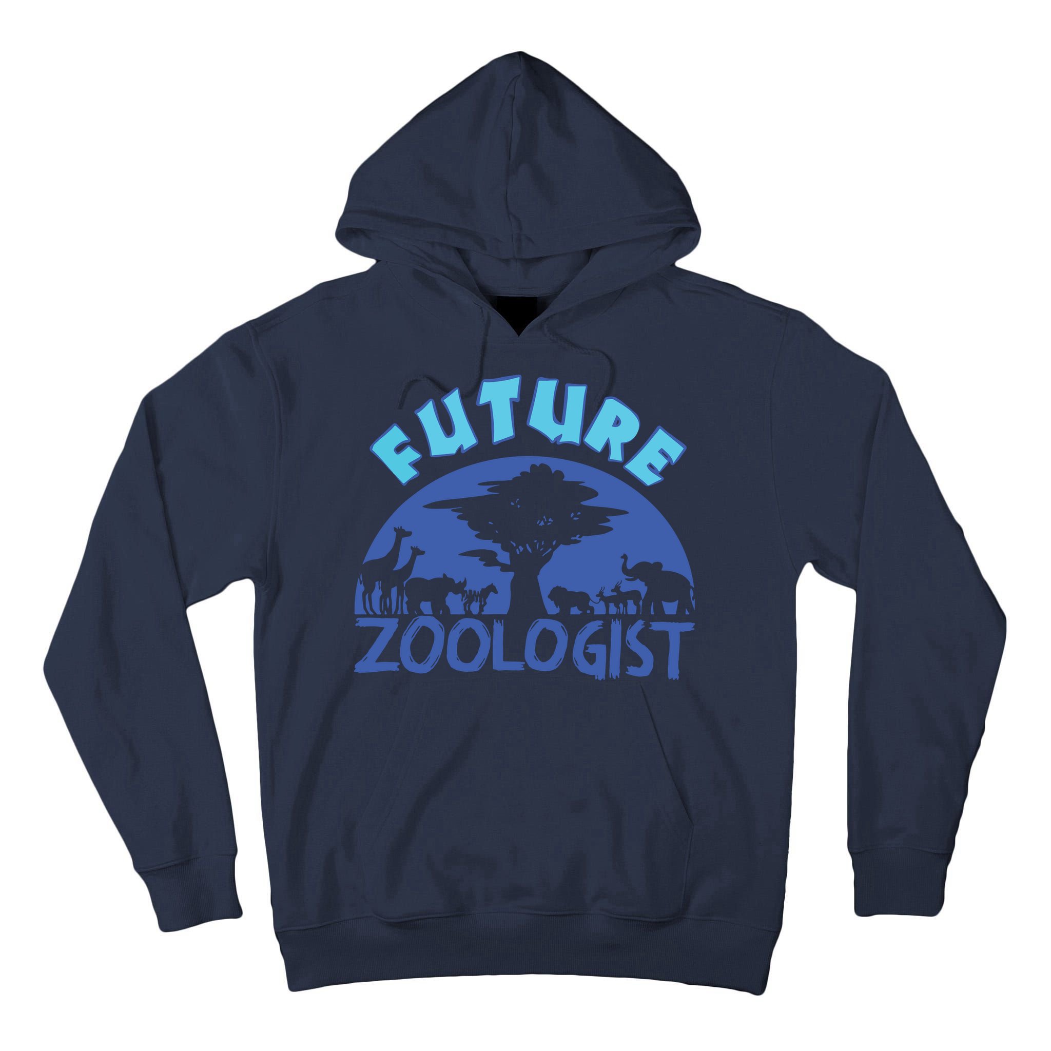 Future Zoologist Cute Zoology Students Funny Zoo Keeper Gift Tall Hoodie